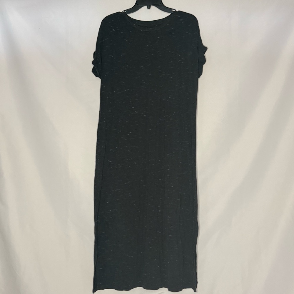 DIP Black Short Sleeve Maxi Dress | Jersey Knit | Size Large | EUC
